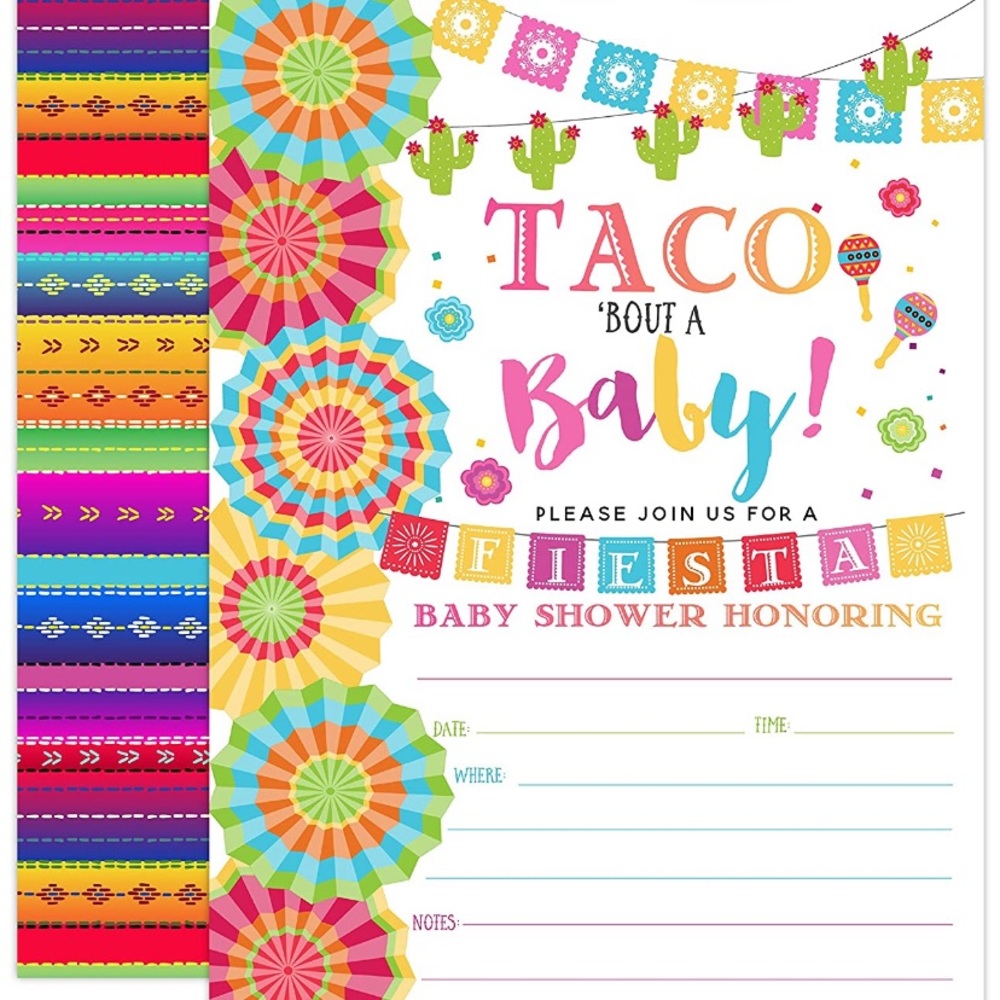 Taco Bout A Baby Shower Invitations!
